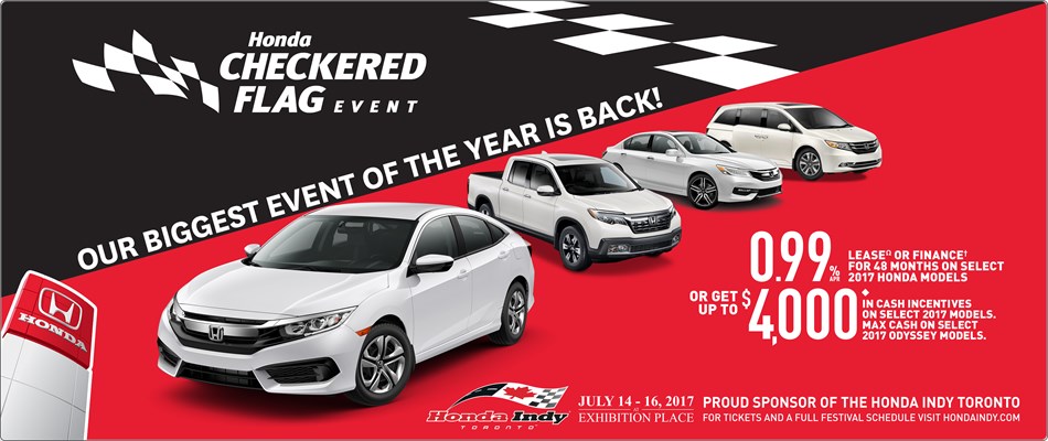 Honda Checkered Flag Event | Our Biggest Event of the Year is Back! Honda Checkered Flag Event | Our Biggest Event of the Year is Back!