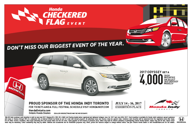 2017 Honda Odyssey | Checkered Flag Event 2017 Honda Odyssey | Checkered Flag Event