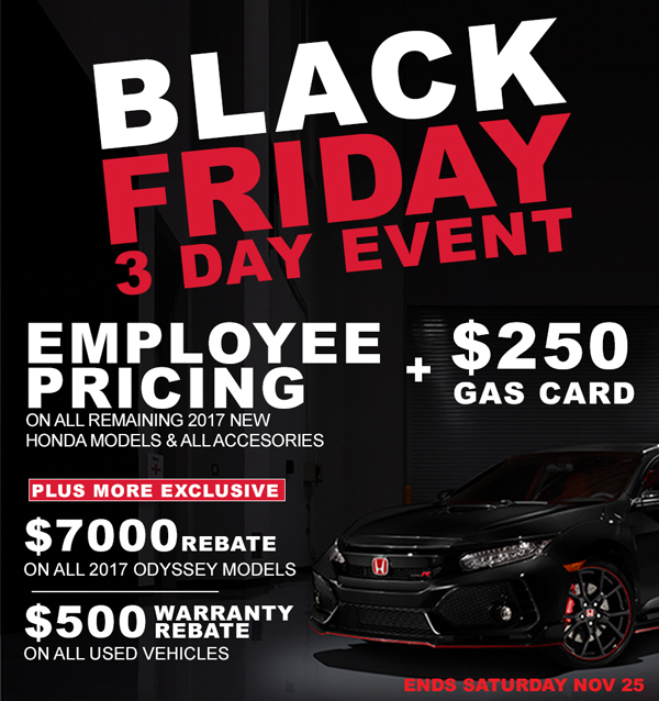 Black Friday 3 Day Event Black Friday 3 Day Event