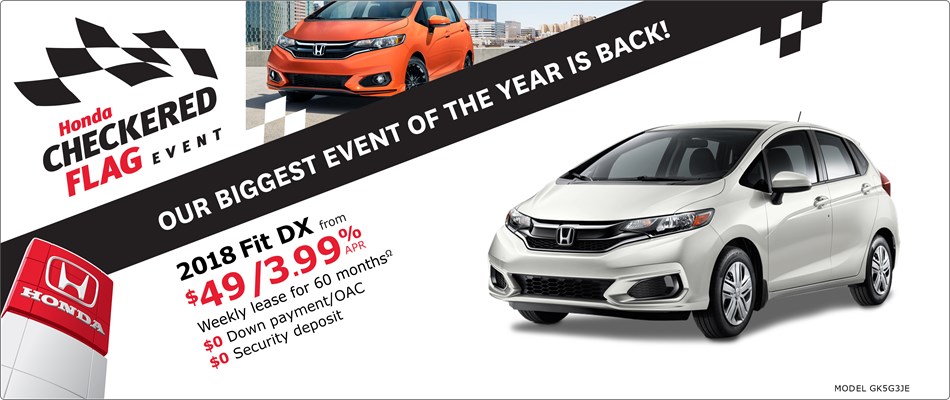 2018 Fit DX MT | Honda Checkered Flag Event 2018 Fit DX MT | Honda Checkered Flag Event