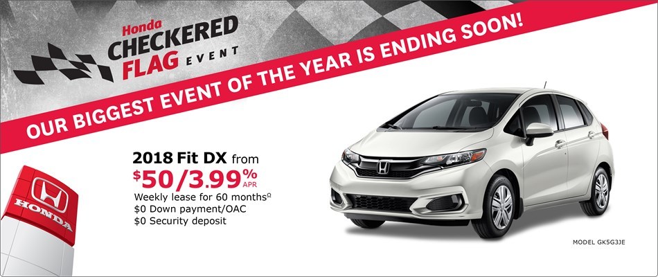 2018 Fit DX MT | Honda Checkered Flag Event 2018 Fit DX MT | Honda Checkered Flag Event
