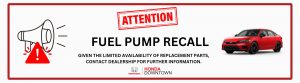HONDA RECALL NOTICE