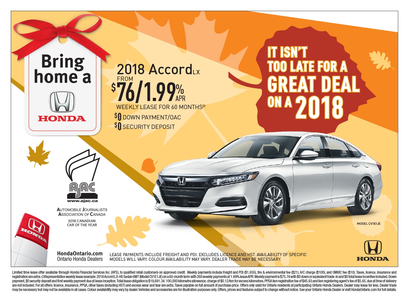 2018 Honda Accord LX | Bring Home a Honda Event 2018 Honda Accord LX | Bring Home a Honda Event