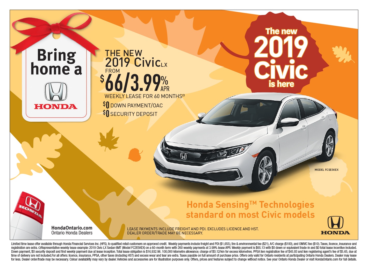 The New 2019 Honda Civic LX | Bring Home a Honda Event The New 2019 Honda Civic LX | Bring Home a Honda Event
