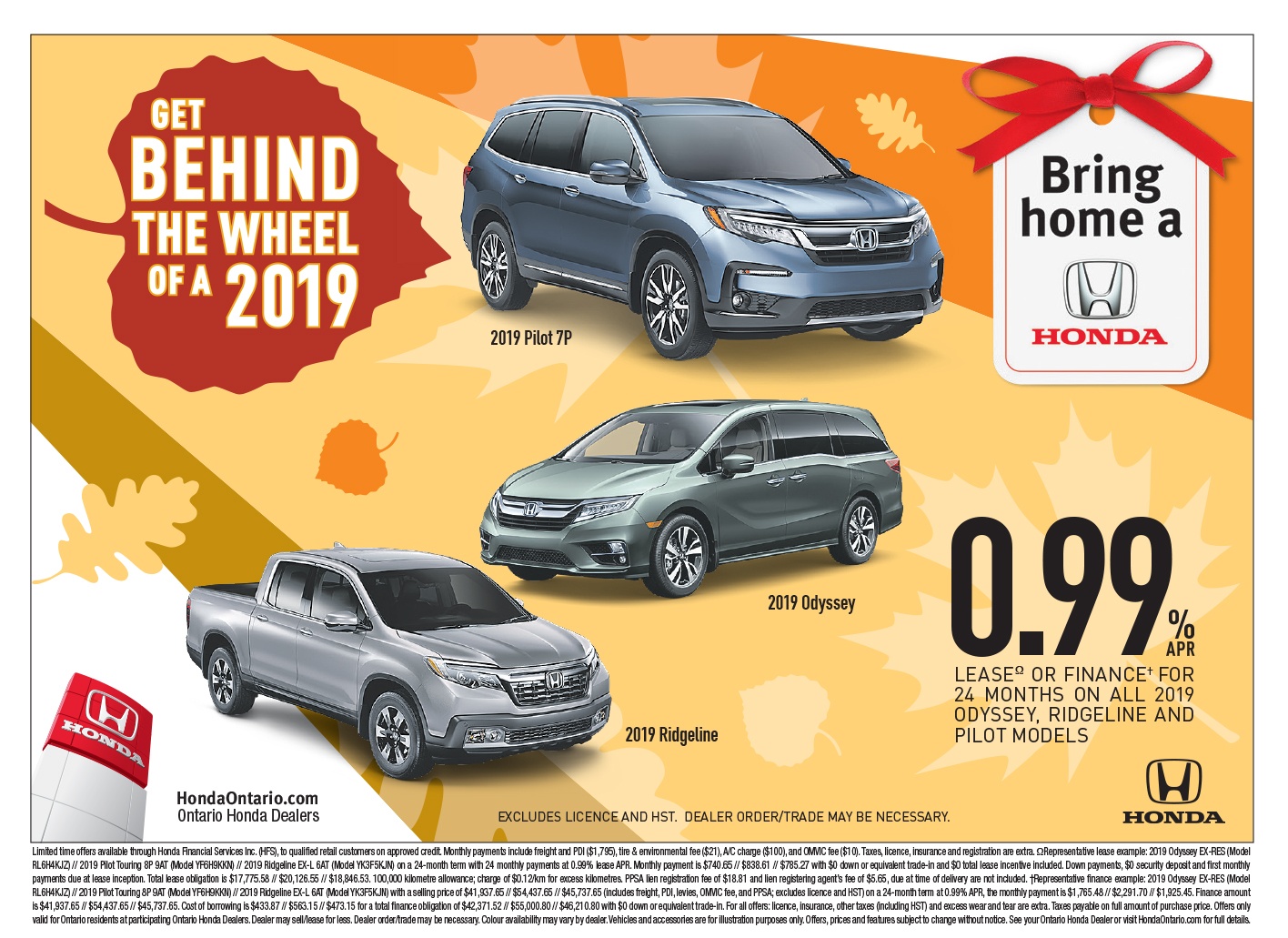 Bring Home a Honda Event | Get Behind the Wheel of a 2019 Bring Home a Honda Event | Get Behind the Wheel of a 2019