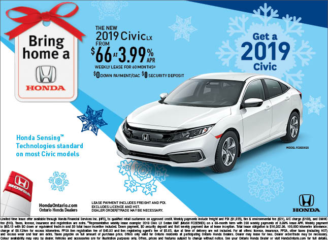 The New 2019 Honda Civic LX | Bring Home a Honda Event The New 2019 Honda Civic LX | Bring Home a Honda Event