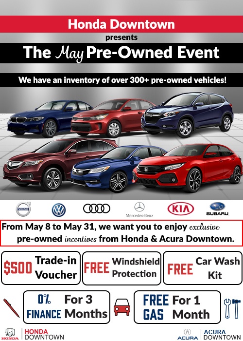 May Pre-Owned Madness Event! May Pre-Owned Madness Event!