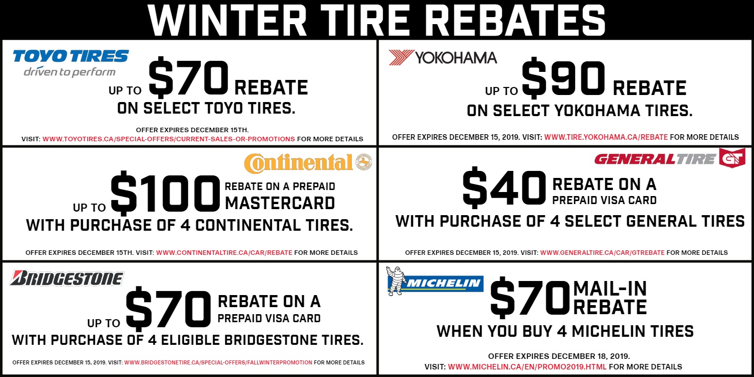Winter Tire Rebates Winter Tire Rebates
