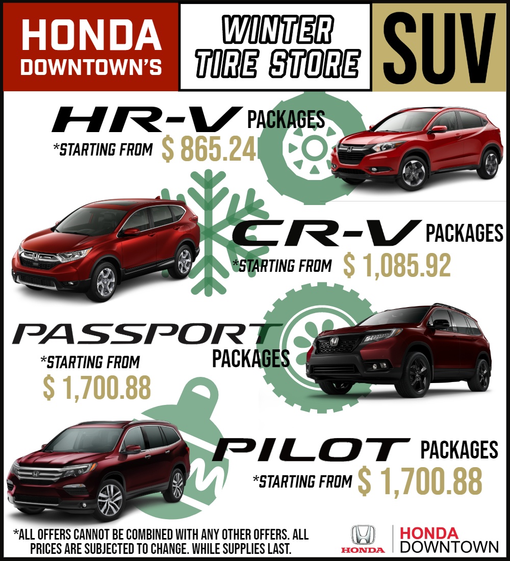 Winter Tire Packages SUV Winter Tire Packages SUV