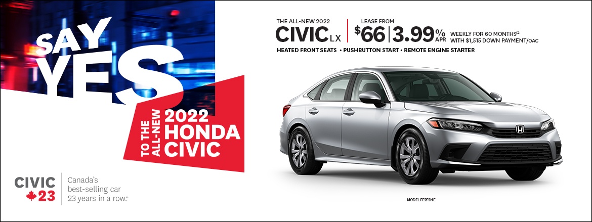 THE ALL-NEW 2022 CIVIC LX THE ALL-NEW 2022 CIVIC LX